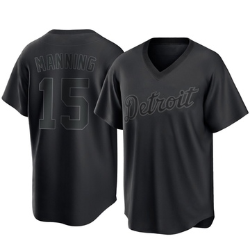 Black Replica Matt Manning Youth Detroit Tigers Pitch Fashion Jersey