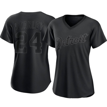 Black Replica Mickey Stanley Women's Detroit Tigers Pitch Fashion Jersey