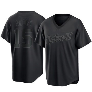Black Replica Zack Short Youth Detroit Tigers Pitch Fashion Jersey