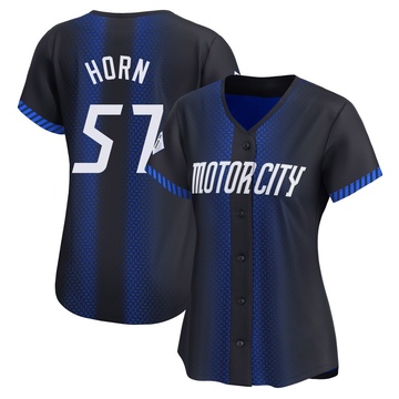 Blue Limited Bailey Horn Women's Detroit Tigers 2024 City Connect Jersey