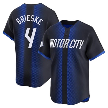 Blue Limited Beau Brieske Men's Detroit Tigers 2024 City Connect Jersey