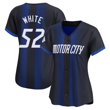 Blue Limited Brendan White Women's Detroit Tigers 2024 City Connect Jersey