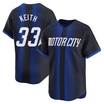 Blue Limited Colt Keith Youth Detroit Tigers 2024 City Connect Jersey