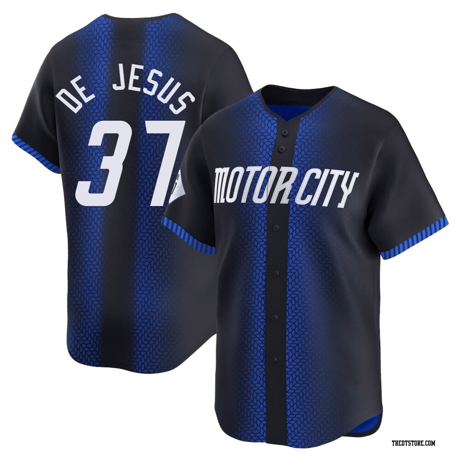 Blue Limited Enmanuel De Jesus Youth Detroit Tigers 2024 City Connect Jersey
