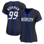 Blue Limited Gage Workman Women's Detroit Tigers 2024 City Connect Jersey