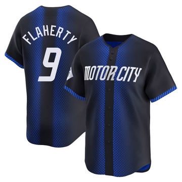 Blue Limited Jack Flaherty Men's Detroit Tigers 2024 City Connect Jersey