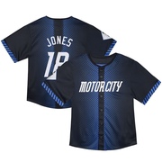 Blue Limited Jahmai Jones Toddler Detroit Tigers & Preschool 2024 City Connect Jersey