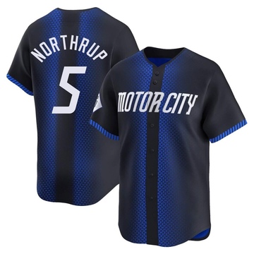 Blue Limited Jim Northrup Men's Detroit Tigers 2024 City Connect Jersey