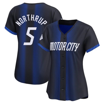 Blue Limited Jim Northrup Women's Detroit Tigers 2024 City Connect Jersey