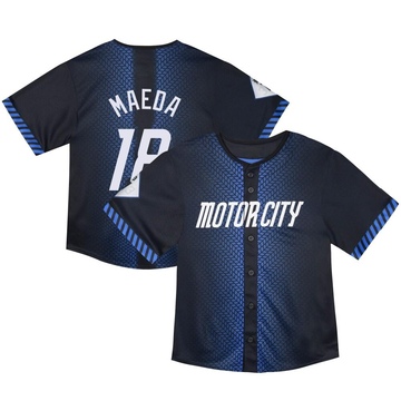 Blue Limited Kenta Maeda Toddler Detroit Tigers & Preschool 2024 City Connect Jersey