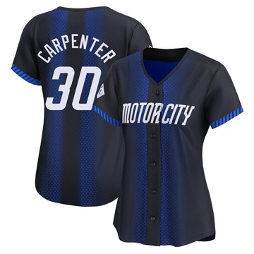 Blue Limited Kerry Carpenter Women's Detroit Tigers 2024 City Connect Jersey
