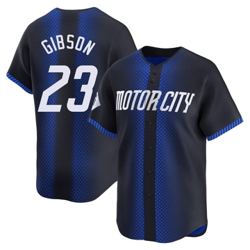 Blue Limited Kirk Gibson Men's Detroit Tigers 2024 City Connect Jersey