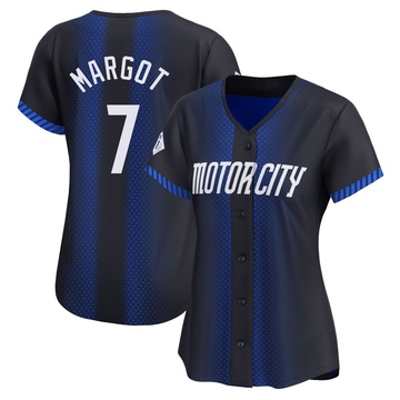 Blue Limited Manuel Margot Women's Detroit Tigers 2024 City Connect Jersey