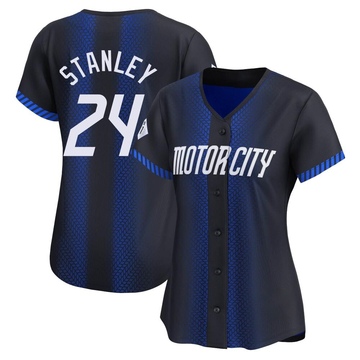 Blue Limited Mickey Stanley Women's Detroit Tigers 2024 City Connect Jersey