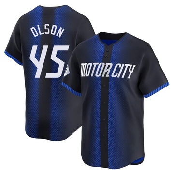 Blue Limited Reese Olson Men's Detroit Tigers 2024 City Connect Jersey