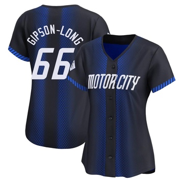 Blue Limited Sawyer Gipson-Long Women's Detroit Tigers 2024 City Connect Jersey