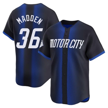 Blue Limited Ty Madden Men's Detroit Tigers 2024 City Connect Jersey