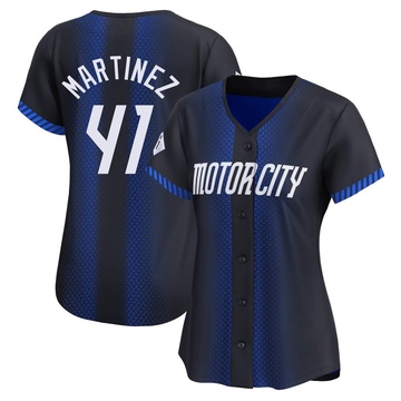 Blue Limited Victor Martinez Women's Detroit Tigers 2024 City Connect Jersey
