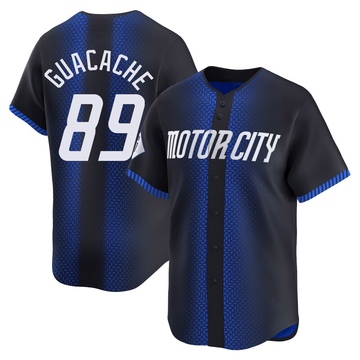 Blue Limited Xiomer Guacache Men's Detroit Tigers 2024 City Connect Jersey