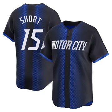 Blue Limited Zack Short Men's Detroit Tigers 2024 City Connect Jersey