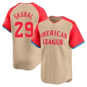 Cream Limited Tarik Skubal Youth Detroit Tigers American League 2024 All-Star Game Jersey