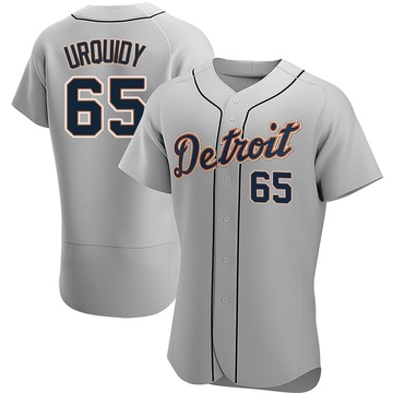 Gray Authentic Jose Urquidy Men's Detroit Tigers Road Jersey