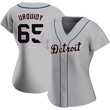 Gray Authentic Jose Urquidy Women's Detroit Tigers Road Jersey