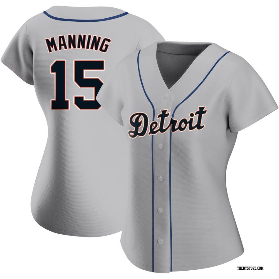 Gray Authentic Matt Manning Women's Detroit Tigers Road Jersey
