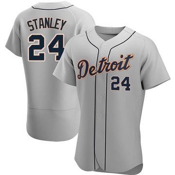 Gray Authentic Mickey Stanley Men's Detroit Tigers Road Jersey