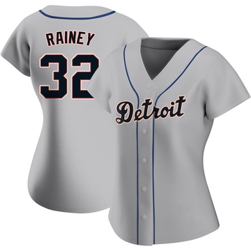 Gray Authentic Tanner Rainey Women's Detroit Tigers Road Jersey