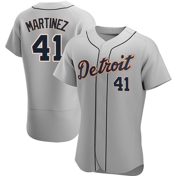 Gray Authentic Victor Martinez Men's Detroit Tigers Road Jersey