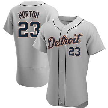 Gray Authentic Willie Horton Men's Detroit Tigers Road Jersey