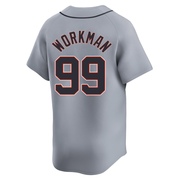 Gray Limited Gage Workman Youth Detroit Tigers Road Jersey