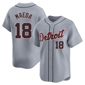 Gray Limited Kenta Maeda Youth Detroit Tigers Road Jersey