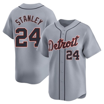Gray Limited Mickey Stanley Youth Detroit Tigers Road Jersey