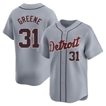 Gray Limited Riley Greene Youth Detroit Tigers Road Jersey