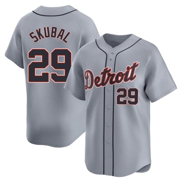 Gray Limited Tarik Skubal Youth Detroit Tigers Road Jersey