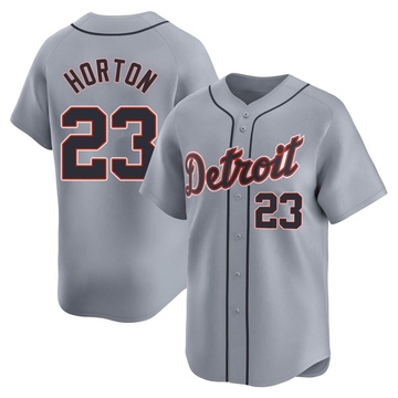Gray Limited Willie Horton Men's Detroit Tigers Road Jersey