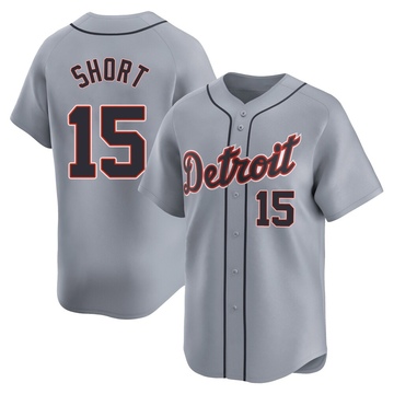Gray Limited Zack Short Men's Detroit Tigers Road Jersey