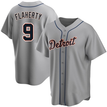 Gray Replica Jack Flaherty Youth Detroit Tigers Road Jersey