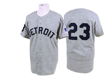 Grey Authentic Willie Horton Men's Detroit Tigers 1969 Throwback Jersey