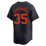 Navy Limited Justin Verlander Youth Detroit Tigers Alternate Jersey