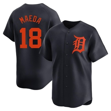 Navy Limited Kenta Maeda Men's Detroit Tigers Alternate Jersey