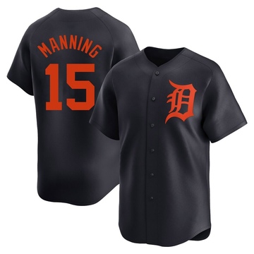 Navy Limited Matt Manning Youth Detroit Tigers Alternate Jersey