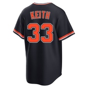 Navy Replica Colt Keith Men's Detroit Tigers Alternate 2nd Jersey