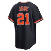 Navy Replica Jackson Jobe Youth Detroit Tigers Alternate 2nd Jersey