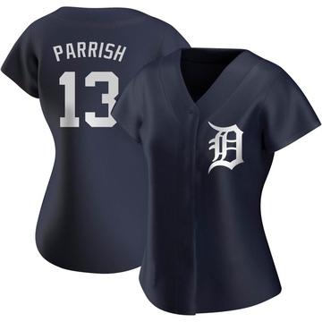 Navy Replica Lance Parrish Women's Detroit Tigers Alternate Jersey