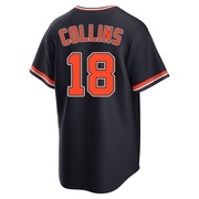 Navy Replica Tyler Collins Youth Detroit Tigers Alternate 2nd Jersey