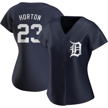 Navy Replica Willie Horton Women's Detroit Tigers Alternate Jersey