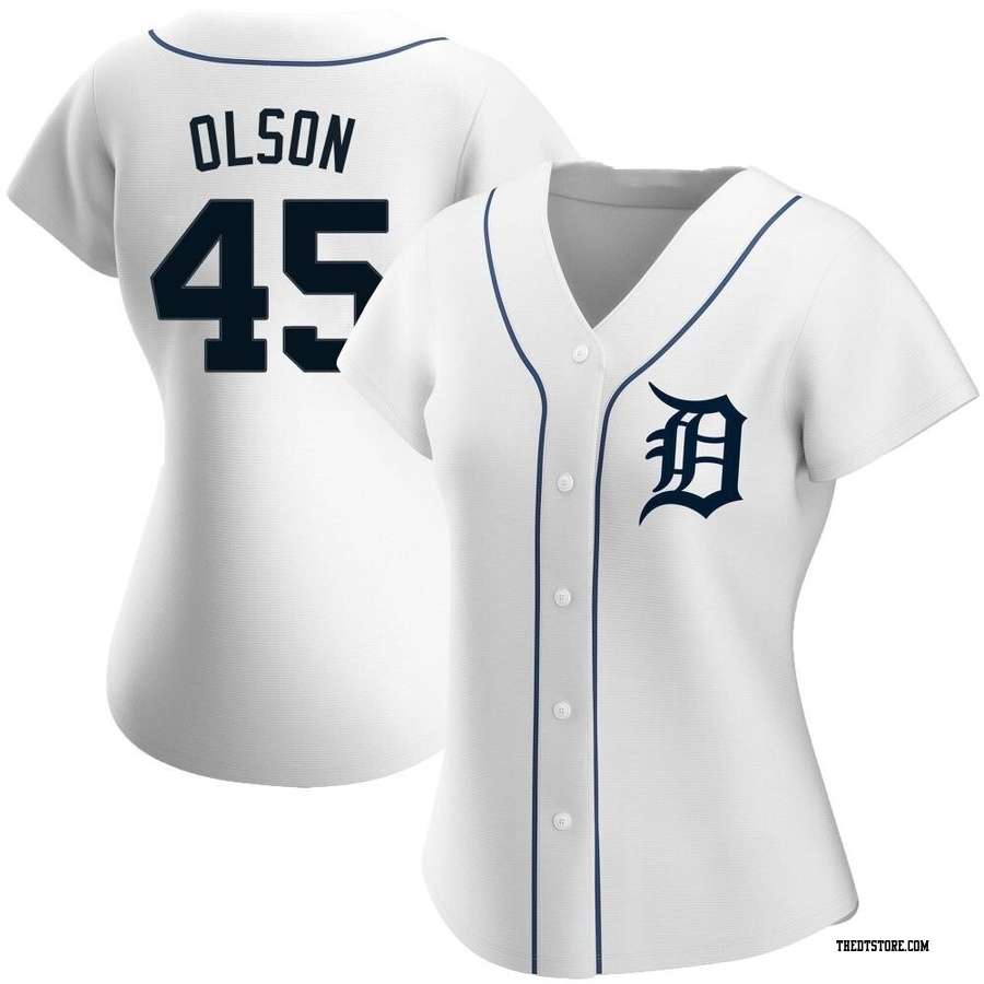 White Authentic Reese Olson Women's Detroit Tigers Home Jersey